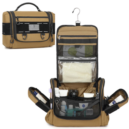 Tactical Toiletry Bag for Men, Hanging Travel Toiletry Bag Men Dropp Kit
