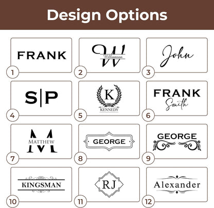 Personalized Toiletry Bag for Men - Custom Engraved Leather Dopp Kit for Travel - Monogrammed Mens Toiletry Bag - Gift for Him, Dad, Husband, Boyfriend, Groomsmen - Birthday & Anniversary