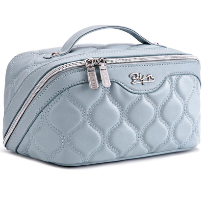 BOYATU Travel Makeup Bag Cosmetic Bags for Women: 3-Piece Make up Bag Set