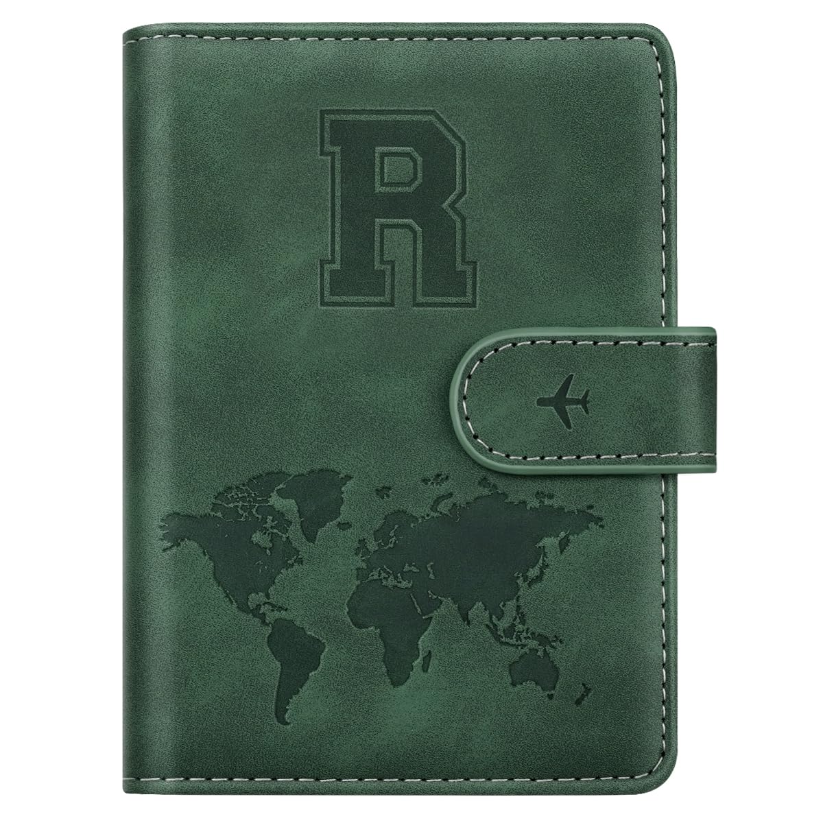 Passport Holder for Travel Essentials Personalized Initial Wallets