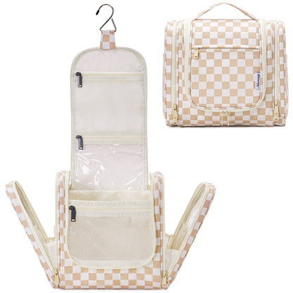 Narwey Hanging Toiletry Bag for Women Travel Makeup Bag Organizer Toiletries Bag for Cosmetics Essentials Accessories
