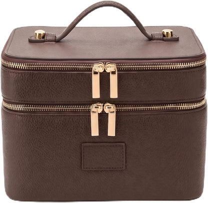 Makeup Bag for Women, Large Capacity Travel Organizer