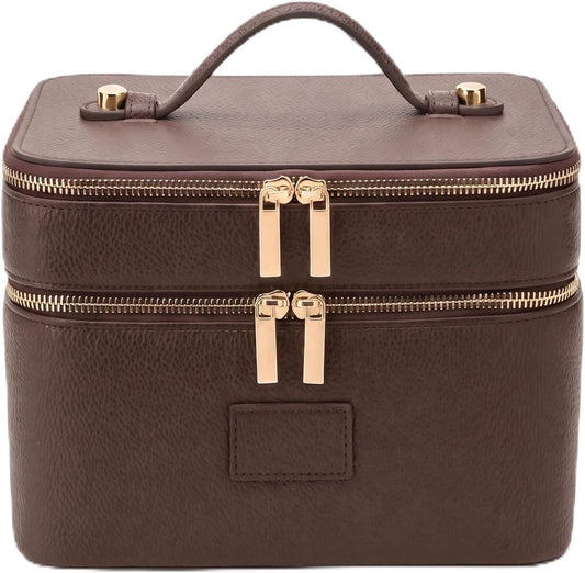 Makeup Bag for Women, Large Capacity Travel Organizer