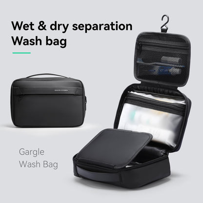 MARK RYDEN Hanging Toiletry Bag for Men, Travel Toiletry Organizer Dopp Kit