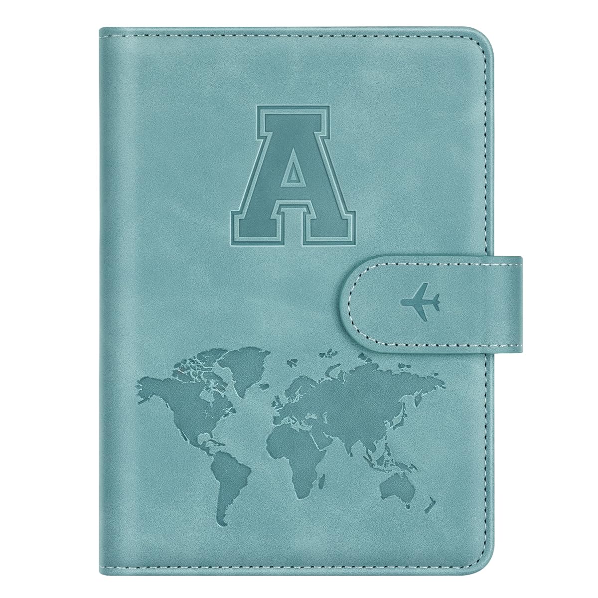 Passport Holder Wallet Cover Personalized Initial Travel Essentials