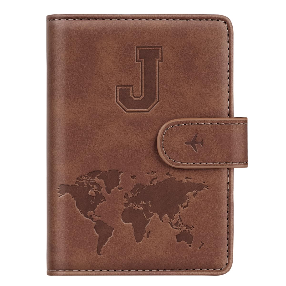 Passport Holder for Travel Essentials Personalized Initial Wallets
