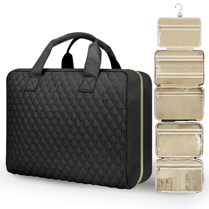 Detachable Travel Toiletry Bag for Women - Large Toiletry Bags for Traveling Women - Hanging Makeup Cosmetic Bag, Organizer for Travel Accessories Cruise Essential - Travel Size Toiletries