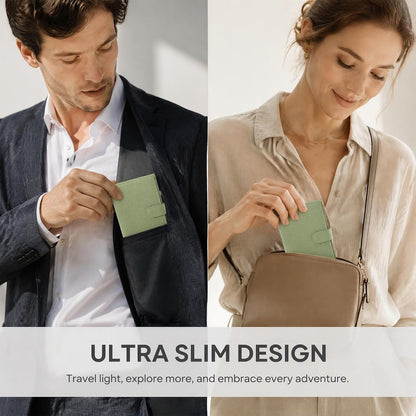KTMOUW Passport Holder for Travel RFID Passport Cover for Airport Essential