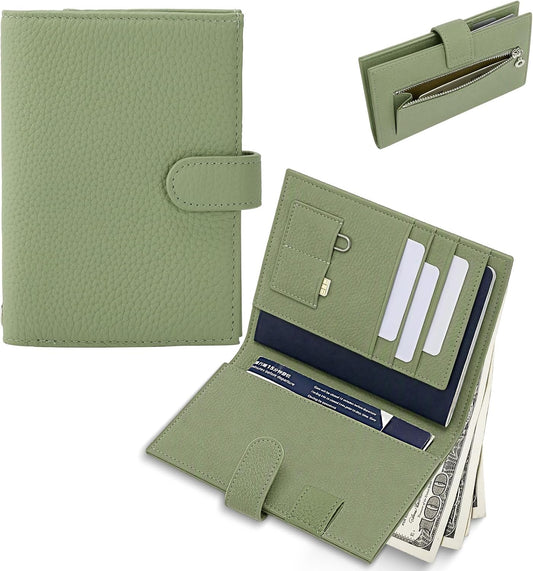 KTMOUW Passport Holder for Travel RFID Passport Cover for Airport Essential