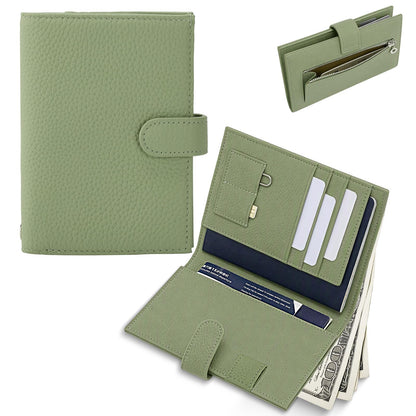 KTMOUW Passport Holder for Travel RFID Passport Cover for Airport Essential