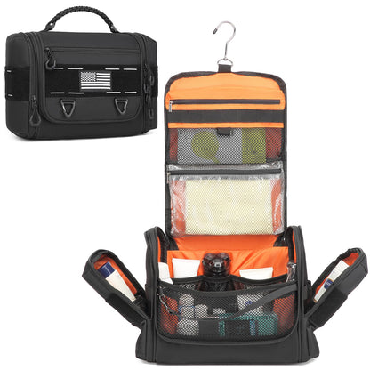 Tactical Toiletry Bag for Men, Hanging Travel Toiletry Bag Men Dropp Kit