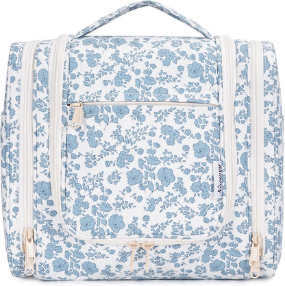 Narwey Hanging Toiletry Bag for Women Travel Makeup Bag Organizer Toiletries Bag for Cosmetics Essentials Accessories