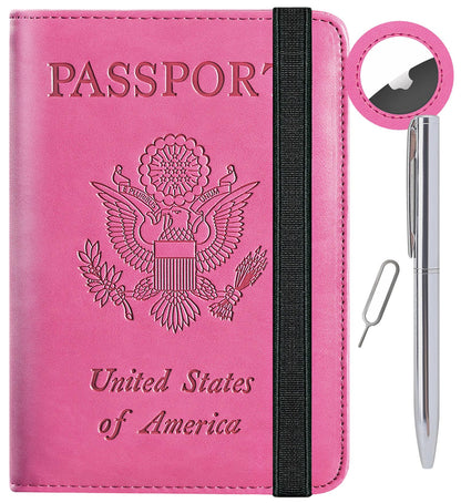 Passport Holder, Travel Essentials, Passport Cover, RFID Travel Wallet