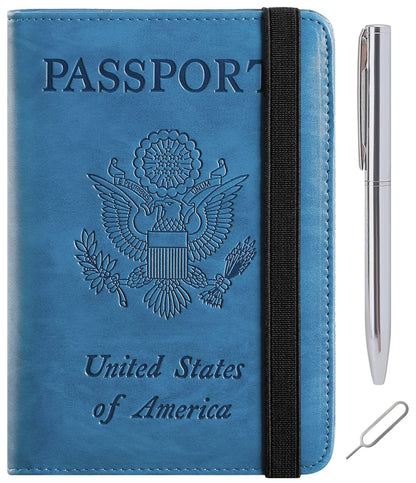 Passport Holder, Travel Essentials, Passport Cover, RFID Travel Wallet