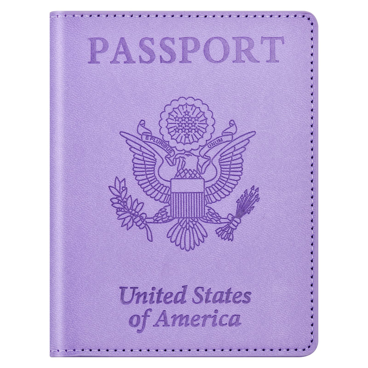 Eoehro Passport Holder for Travel Essentials, Passport Wallet Cover Case for Travel Must Haves Accessories,Passport Book Holders for Women and Men(black)
