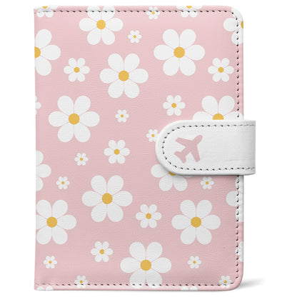 Passport Holder, Cute Travel Wallet Cover with RFID Blocking,Strawberry