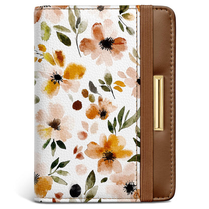 Coco Rossi Passport Holder for Travel Women Slim RFID Passport Cover Wallet