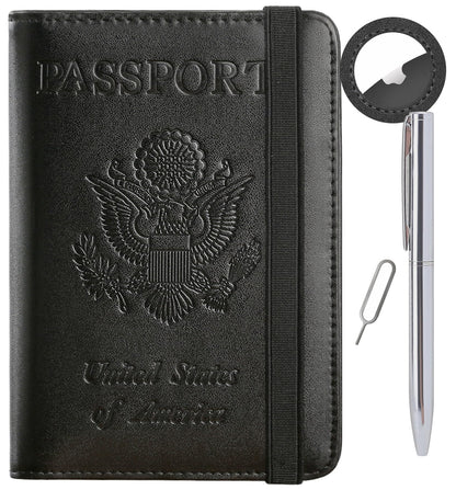 Passport Holder, Travel Essentials, Passport Cover, RFID Travel Wallet