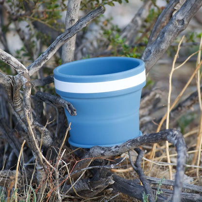 Hiker's Gold Ultralight Collapsible Cup for Hiking, Backpacking & Travel