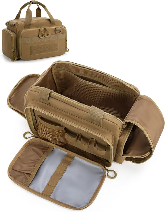 Tactical Travel Toiletry Bag for Men, Extra Large Dopp Kit Organizer