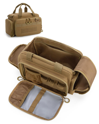 Tactical Travel Toiletry Bag for Men, Extra Large Dopp Kit Organizer