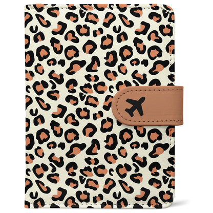 Passport Holder, Cute Travel Wallet Cover with RFID Blocking,Strawberry