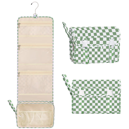Relavel Hanging Toiletry Bag for Men Women, Water-Resistant Toiletries Bag