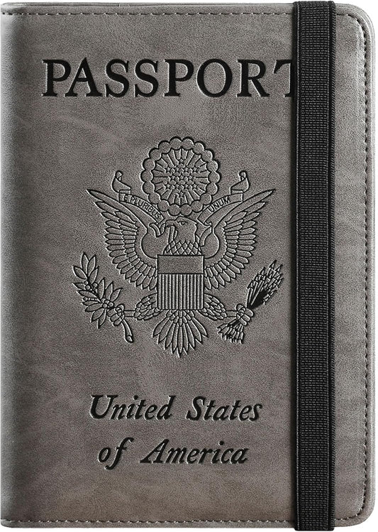 Passport Holder, Travel Essentials, Passport Cover, RFID Travel Wallet