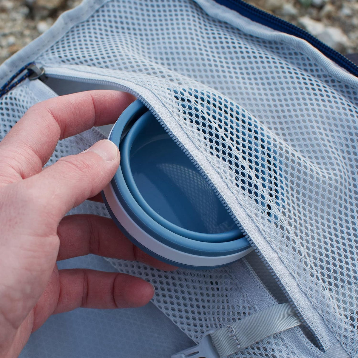 Hiker's Gold Ultralight Collapsible Cup for Hiking, Backpacking & Travel