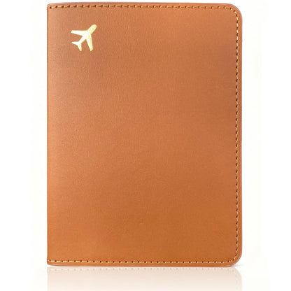Passport Holder for Travel Essentials,RFID Blocking Passport Cover Case for Travel Accessories,Travel Wallet for Women Men (Cream)