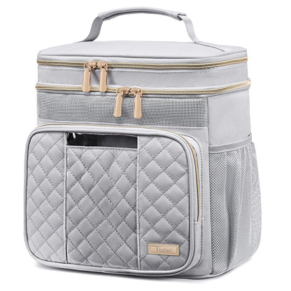 Tealari Large Toiletry Bag for Women Men,Bathroom Bag,Water Resistant Shower Bag,Makeup Bag,Portable Shower Caddy for College Dorm,Hanging Travel Toiletry Bag with Transparent Waterproof Phone Pocket