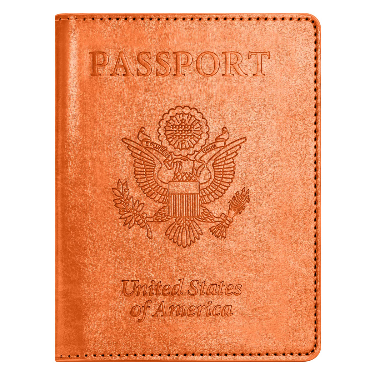 Eoehro Passport Holder for Travel Essentials, Passport Wallet Cover Case for Travel Must Haves Accessories,Passport Book Holders for Women and Men(black)