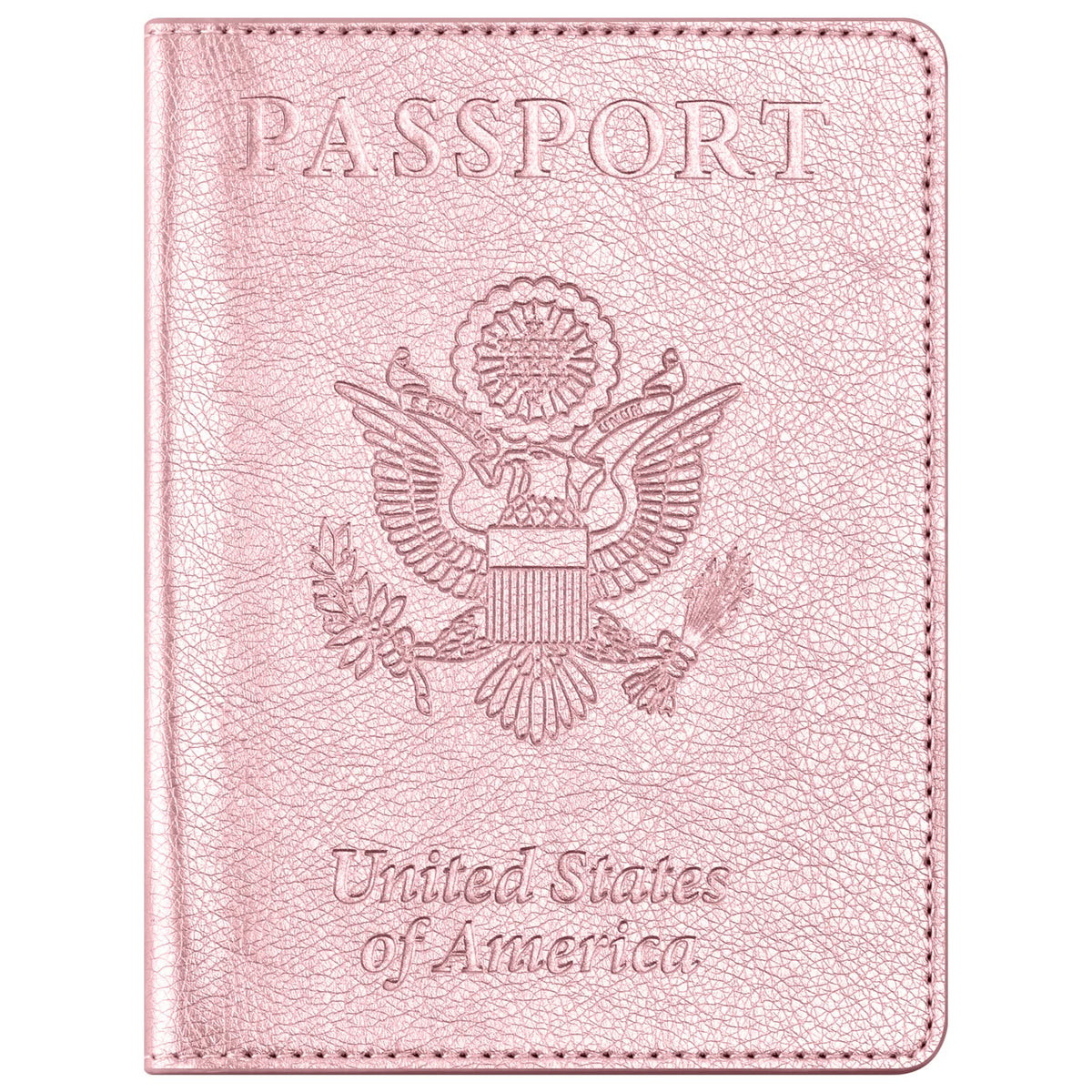 Eoehro Passport Holder for Travel Essentials, Passport Wallet Cover Case for Travel Must Haves Accessories,Passport Book Holders for Women and Men(black)