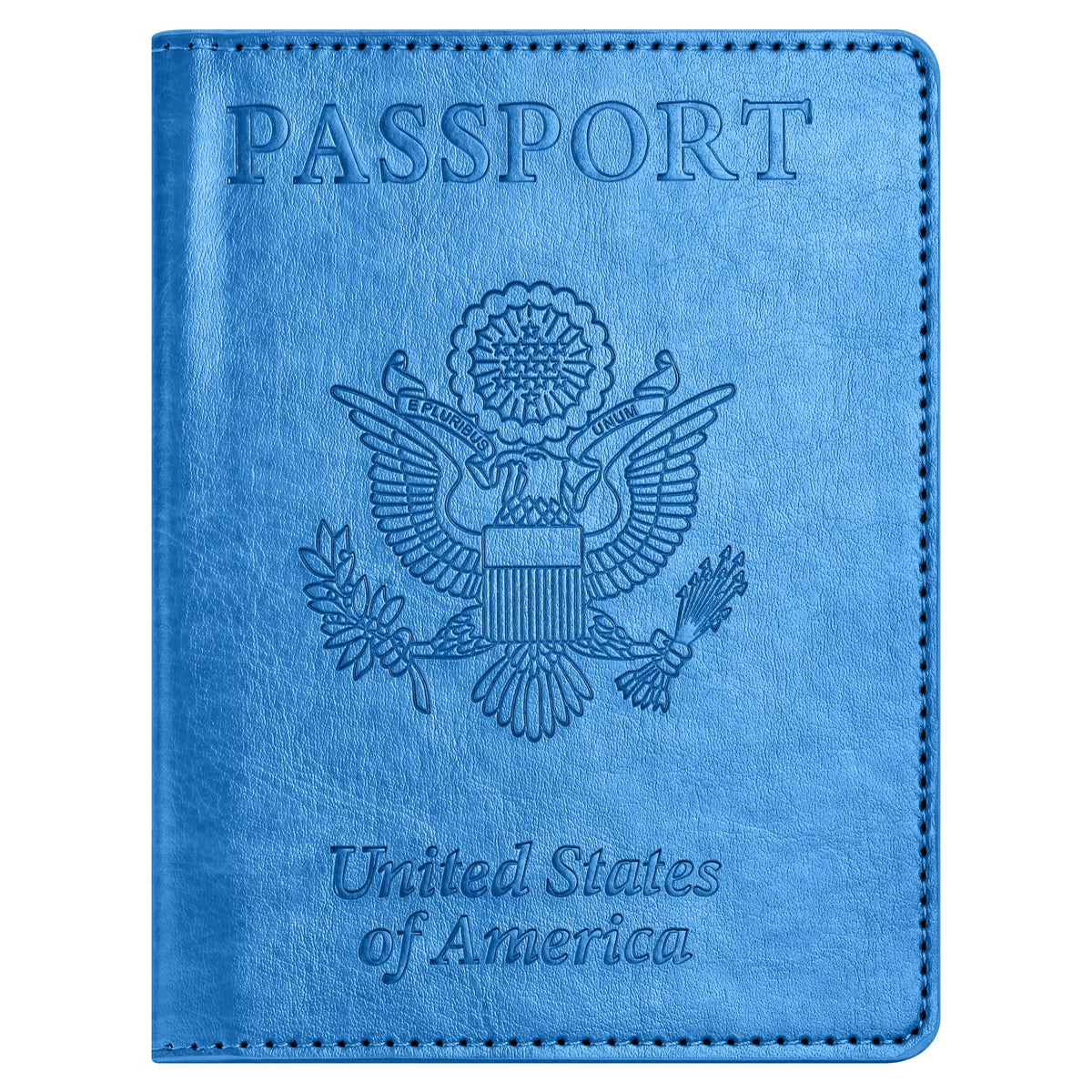 Eoehro Passport Holder for Travel Essentials, Passport Wallet Cover Case for Travel Must Haves Accessories,Passport Book Holders for Women and Men(black)